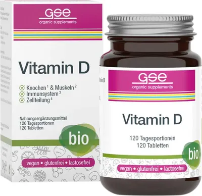 Produktbild von Gse Vitamin D Compact  Tabletten 120 St
