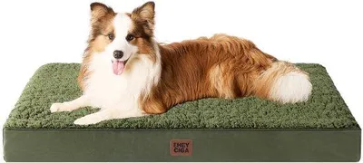 Produktbild von EHEYCIGA Orthopädisches Hundebett für große Hunde, Größe XL, waschbares, flauschiges Hundekissen, Hundematte mit abnehmbarem Bezug