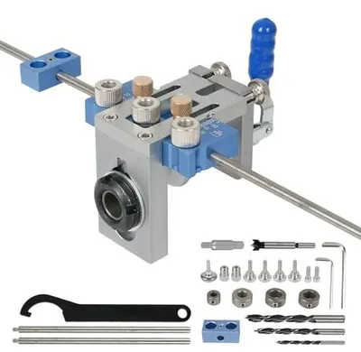 Zdjęcie produktu dla Wiertło zestaw 5 8 10 15 mm samocentrujące 3 w 1 do drewna