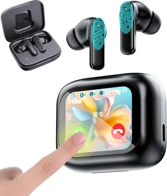 Produktbild von Bluetooth 5.4 In-Ear-Kopfhörer, Kopfhörer mit Geräuschunterdrückung, IPX 4 Wasserdichte Smart-Screenfür Tablets,Laptops SmartphonesAndroidiOS, Windows