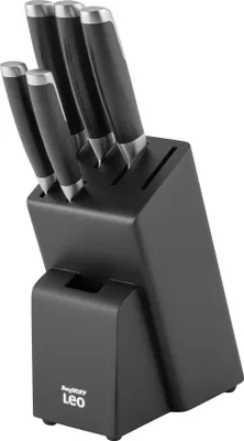 Immagine prodotto di Blocco di 5 coltelli in acciaio inox Berghoff 3950358