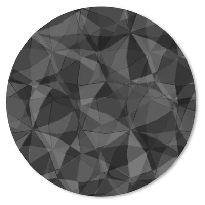 Produktbild von MuchoWow® Mauspad Mousepad Schwarz - Mosaik - Abstrakt - Muster 30x30 cm - Mousepads - Maus Mat - Pad - Mausunterlage - Tischunterlage - Schreibtischmatten