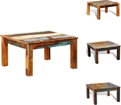 Produktbild von vidaXL Couchtisch Quadratisch Altholz -  Couchtische