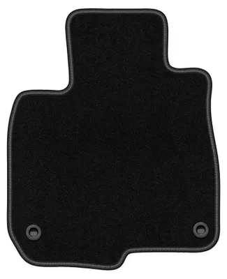 Image de Tapis conducteur en moquette pour Honda CR-V V 2018- (SUV) – 1 pièce, noir, sur mesure – Wielganizator BASIC
