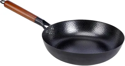 Productafbeelding van Bakpan Braadpan - Keukenpan Koekenpan - Sauteren Roerbakken - Spatvrij Ontwerp - 28 cm - Enkele pot