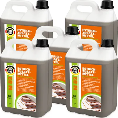 Obrázok produktu pre Plastifikátor pre vykurovacie systémy Prísada do poteru 25L Pre podlahové vykurovanie Betónový poter HALBAU M03