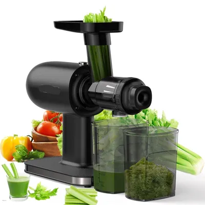 Obrázek produktu pro Pomalý odšťavňovač – lisování za studena – pomalý odšťavňovač – odšťavňovací stroj s pomalým lisováním – s reverzní funkcí