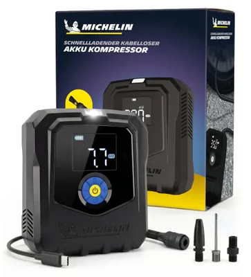 Produktbild von MICHELIN Air Power Max Li-Ionen Akku Hochleistungskompressor 9,9 bar, 168W