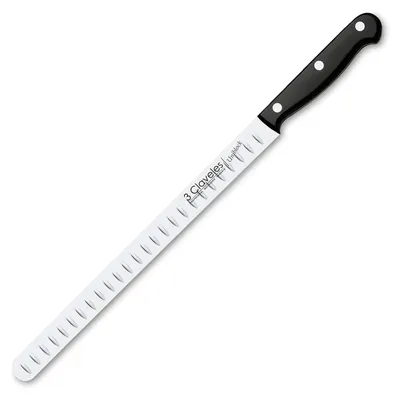Fleischmesser 30 cm, Edelstahl, Honiggriff, POM-Griff