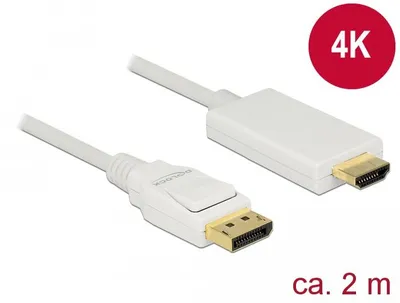Productafbeelding van Delock adapterkabel - DisplayPort (mannelijk) naar HDMI (mannelijk)