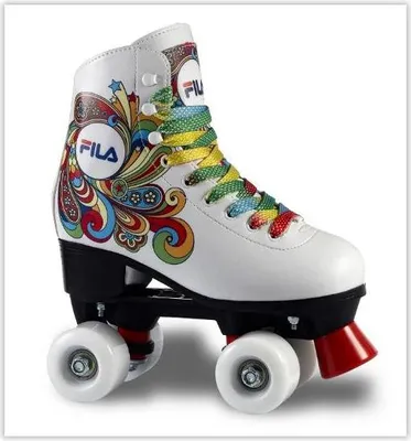 Obrázok produktu pre Fila Bella White Roller Skates- Women's, Veľkosť:4 = 37