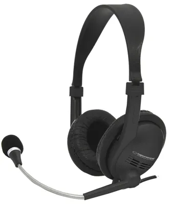 Immagine prodotto di Esperanza EH115 cuffie/cuffie cablate Head-band chiamate/musica Nero