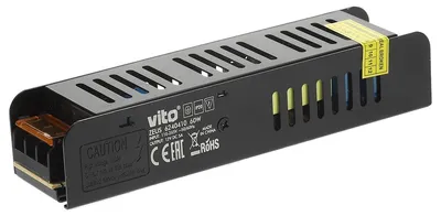 Productafbeelding van VITO Zeus - LED Transformator 12V 60W 5A - Compact - IP20 - LED Strip Voeding 12V - LED Trafo