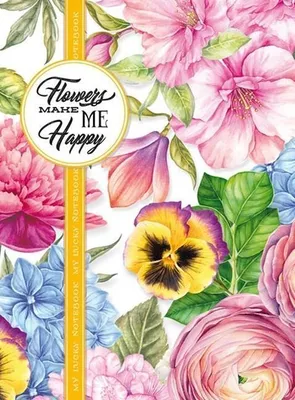 Image de Cahier décoratif 165x238/80K à carreaux Bratki