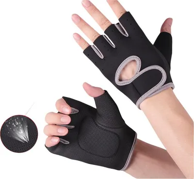Produktbild von INF Sporthandschuhe für Herren und Damen Grau L