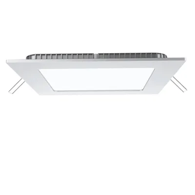 Obrázok produktu pre V-TAC VT-307 SQ, Štvorec, Biela, Hliník, Polystyrén, Nemocnica, Kancelária, Showroom, IP20, CE, EMC