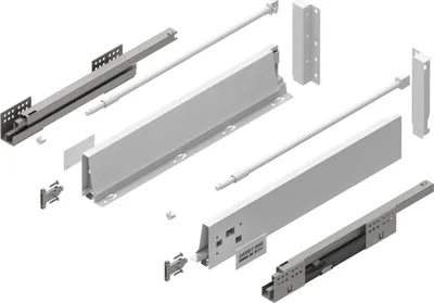 Obrázek produktu pro Zásuvka GAMET BOX2, střední, bílá, 500 mm