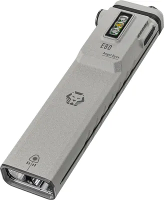 Produktbild von RovyVon Aurora E80s EDC dual-power UV und green Laser LED Taschenlampe - Marble grey