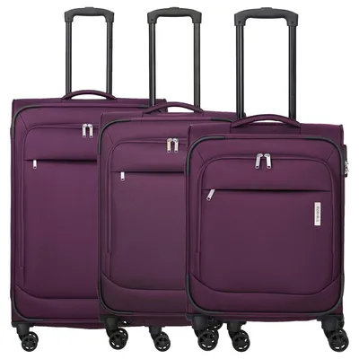 Produktbild von Priego - 4-Rollen-Trolley Set 3tlg. (petrol)