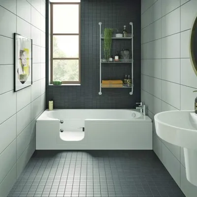 Produktbild von CASCADE Badewanne mit Tür/Seniorenbadewanne 150x70cm  Ausführung Links
