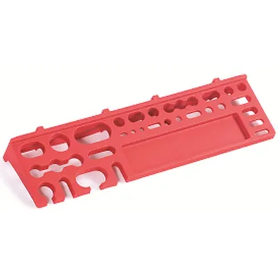 Zdjęcie produktu dla Zestaw uchwytów narzędziowych BINEER SHELFS 384x111mm, czerwony, 2 szt