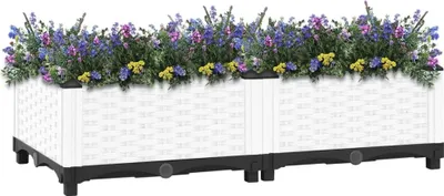 Zdjęcie produktu dla vidaXL Kosz na śmieci 80x40x23 cm Polipropylen