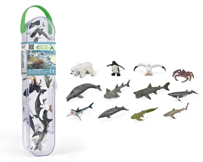 Produktbild von COLLECTA-Set mit 12 Meerestieren