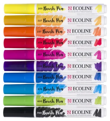 Produktbild von Talens - Brushpen Ecoline 10er-Set primär