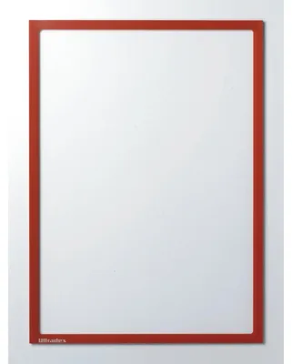 Produktbild von Infotasche magnetisch für DIN A6 120x163mm VE=1 Stück rot