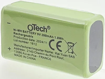 Produktbild von Batterie kompatibel mit LEGRAND 462202800 - Otech
