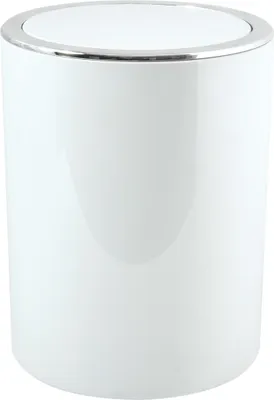 Image de Poubelle Kamaka 6l Sdb Blanc - Msv