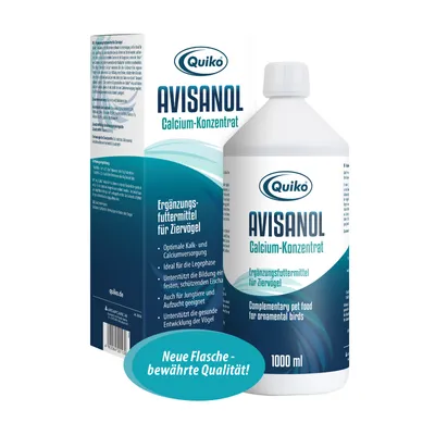 Productafbeelding van Quiko Avisanol Calciumconcentraat 1.000 ml - Ondersteunt de dagelijkse calciumbehoefte
