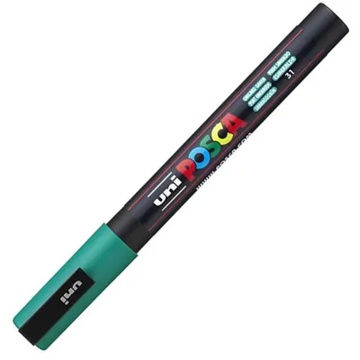 Obrázek produktu pro Posca unikátní popisovač PC-3M 0,9-1,3 mm smaragdový