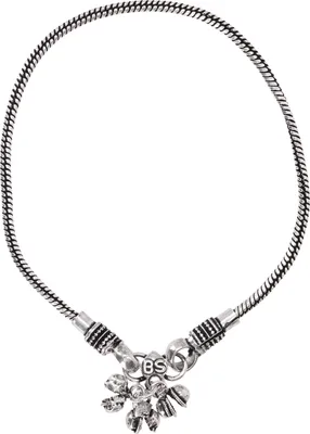 Produktbild von Indische Bollywood Fußkettchen, 1 Paar Orientalische Fußkette mit Glöckchen, Bauchtanzschmuck - Silber, Silber-Farben, Messing, 1* cm, Fußketten & Bauchketten