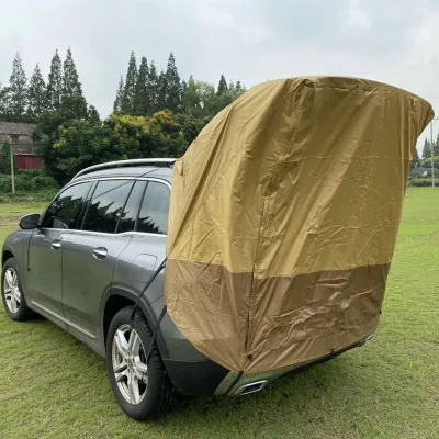 Produktbild von Kofferraumzelt Sonnenschutz Regenschutz Heckklappen-Sonnenschutz Kofferraumzelt Sonnenschutz für Roadtrips Autozelt