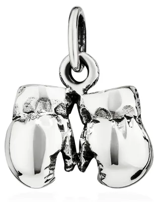 Produktbild von NKlaus minutiöser Boxhandschuhe-Kettenanhänger 925 Silber, Herren-Charm