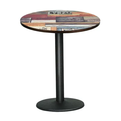 Produktbild von Bistrotisch Bartisch Beistelltisch Gartentisch Rund Ø60*75cm Retro Stil D