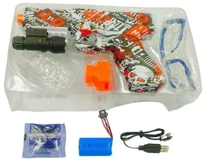 Obrázek produktu pro Pistole na gelové kuličky a šipky s nabíječem – Pegaz Toys