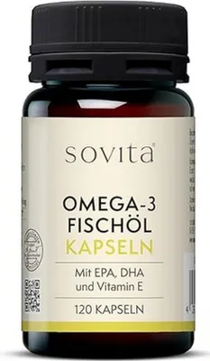 Produktbild von Sovita Omega-3 Fischöl Kapseln 120 St