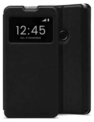 Image de 1001Coques - Étui Folio en simili cuir compatible avec Oppo A53S - Fermeture magnétique - Fonction support