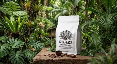 Zdjęcie produktu dla Kawa Chiapasss, palona, arabica, 1000g