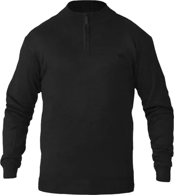 Produktbild von Duke - "D555 Giuseppe 1" Sweatshirt mit kurzem Reißverschluss für Herren DC476 (4XL) (Schwarz)