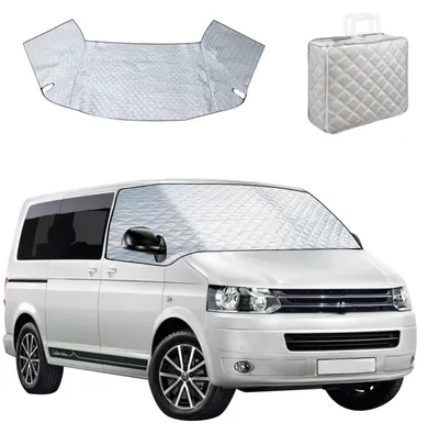 Produktbild von Windschutzscheibenabdeckung Thermoabdeckung für VW T5 2003-2015 Silber