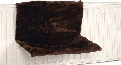 Produktbild von Beeztees Heizungshängematte Sleepy für Katzen braun 46 x 31 x 24 cm