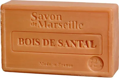 Produktbild von Rechteckige Seife Sandelholz -- 100 g online bestellen   sofort