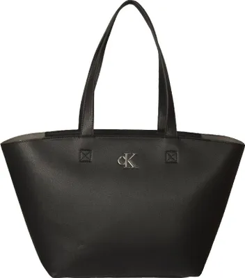Immagine prodotto di Borsa donna CK CALVIN KLEIN JEANS a spalla articolo K60K610687 MINIMAL MONOGRAM SHOPPER - cm.47 x cm.29 x cm.15 (circa), UNICA - ONE SIZE, Poliestere 51%,Poliuretano 49%