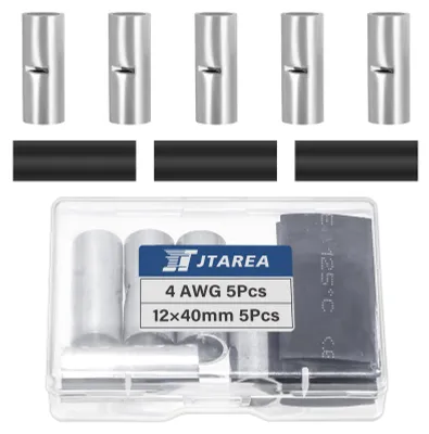 4 AWG Klemmenset, nicht isoliert, 25 mm², 10 Stück