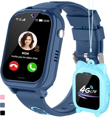 Kinder Smartwatch Mit GPS & Telefon - IP68 Wasserdicht Mit SOS Funktion