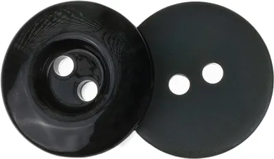 Obrázek produktu pro Knoflík - balení po 6 ks - průměr 15 mm - Zelená