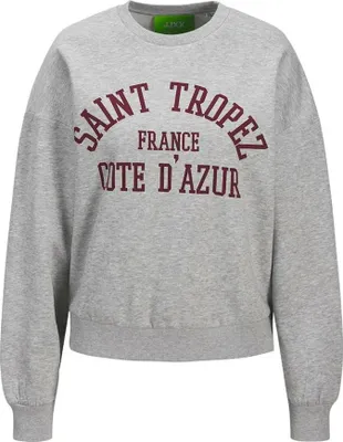 Produktbild von Jack & Jones Merle Rlx Short Jjxx Sweatshirt Grau L Damen Grau L
